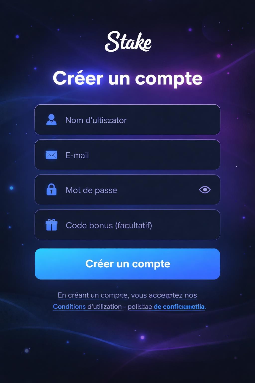 apprenez à créer un compte sur stake (stakecom) rapidement et facilement grâce à notre guide étape par étape. démarrez votre expérience de jeu en ligne sans complication.